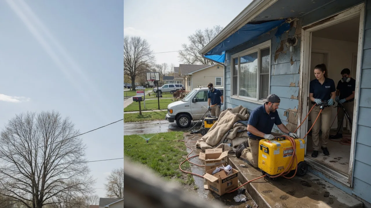 Basement Flood Cleanup in Murdock, MN near me
